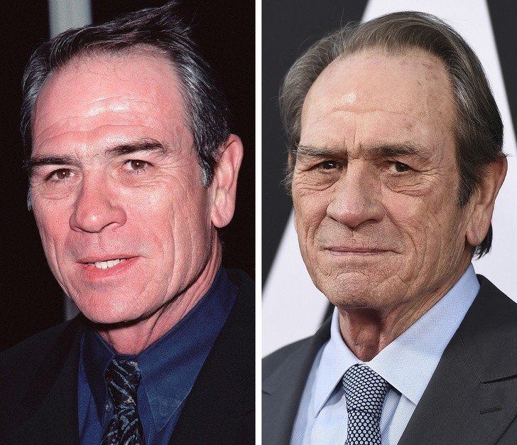 15. Tommy Lee Jones, 1999 vs 2019