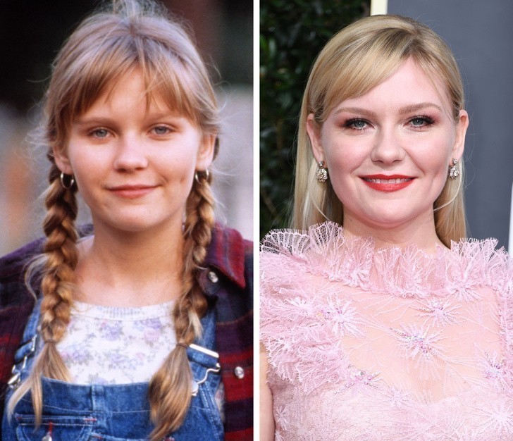 17. Kirsten Dunst, 1995 vs 2020