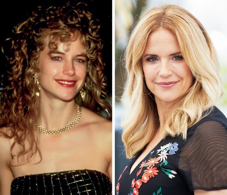 5. Kelly Preston, 1991 vs 2018