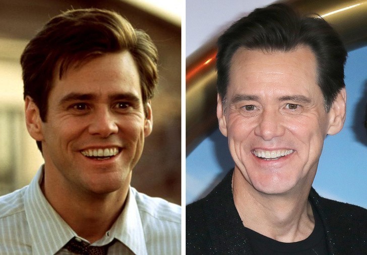 9. Jim Carrey, 1997 vs 2020