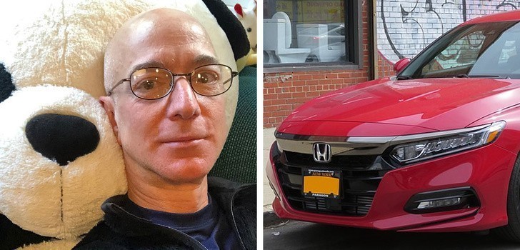 5. Jeff Bezos — Honda Accord