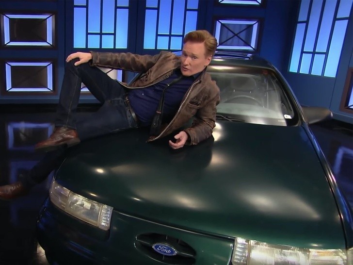 10. Conan O’Brien — Ford Taurus