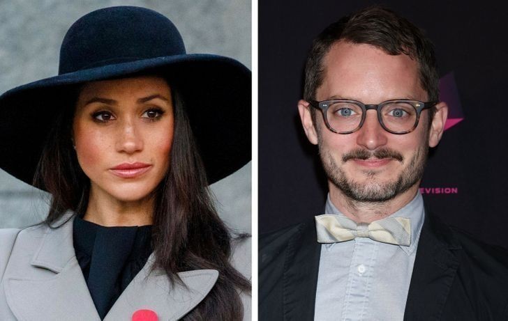 14. Meghan Markle i Elijah Wood mają po 41 lat.