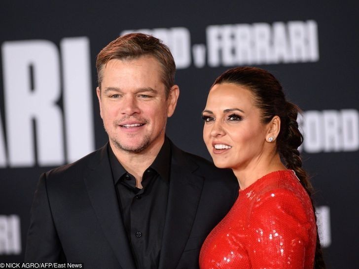 1. Matt Damon i Luciana Barroso