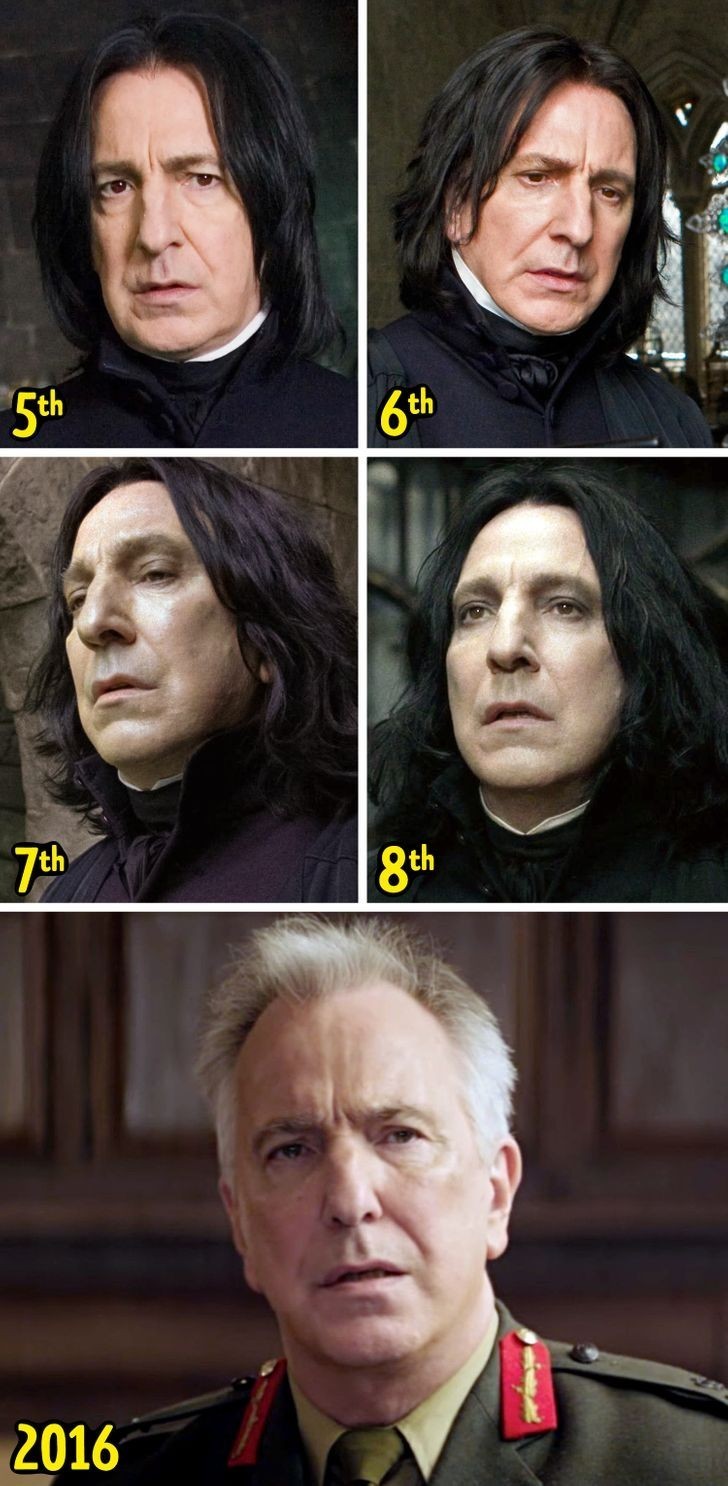 Aktor: Alan Rickman, zmarł w wieku 69 lat.