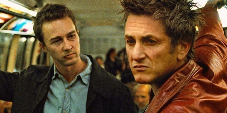 10. Sean Penn jako Tyler Durden (Podziemny krąg)