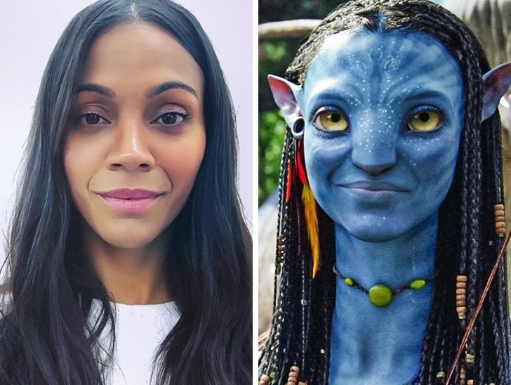 1. Zoe Saldana — Neytiri