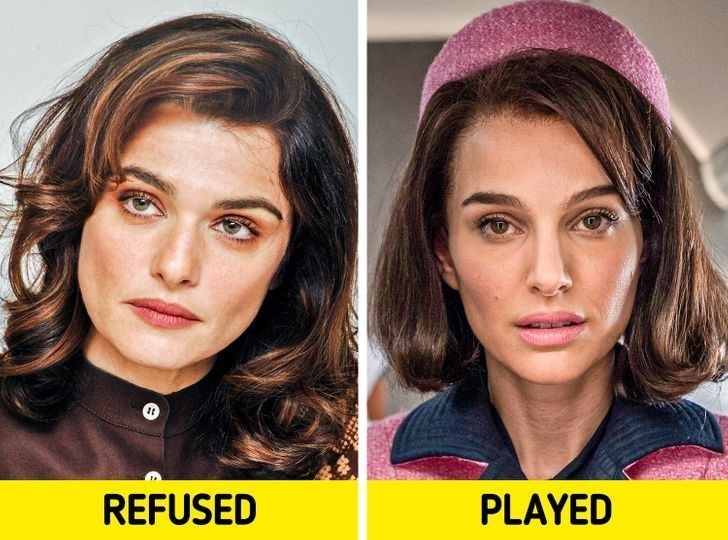 6. Jacqueline Kennedy: Rachel Weisz — Natalie Portman