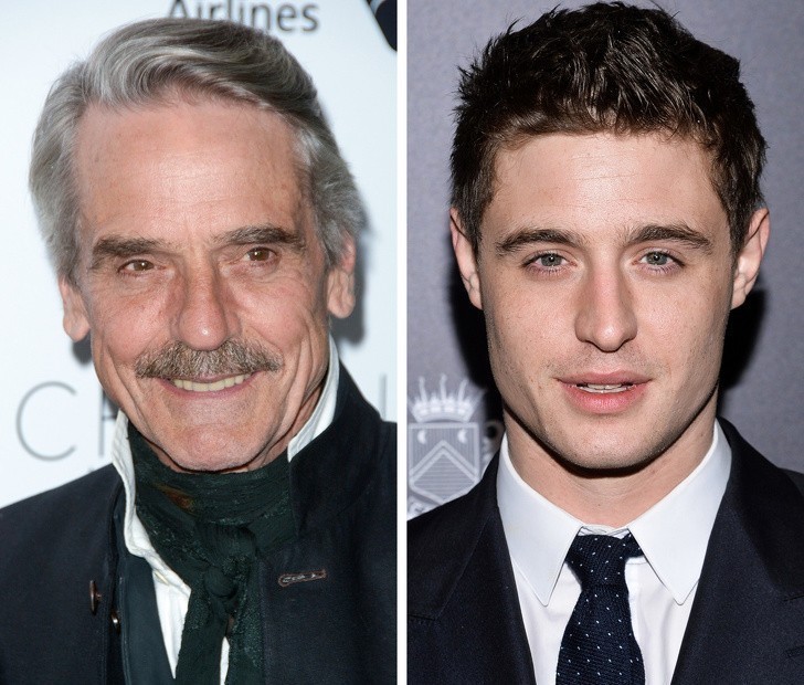 7. Jeremy Irons i Max Irons