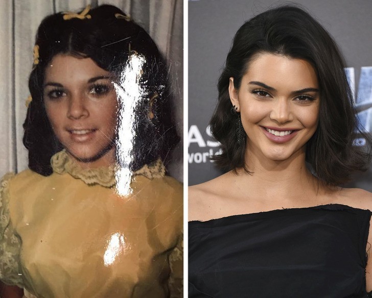 5. Kris Jenner i Kendall Jenner po dwudziestce