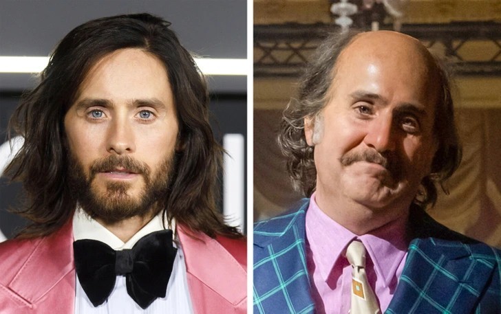 Jared Leto jako Paolo Gucci w "Dom Gucci" (2021)