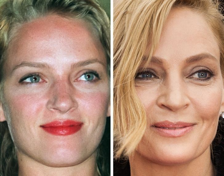 Uma Thurman, 24 lata i 47 lat