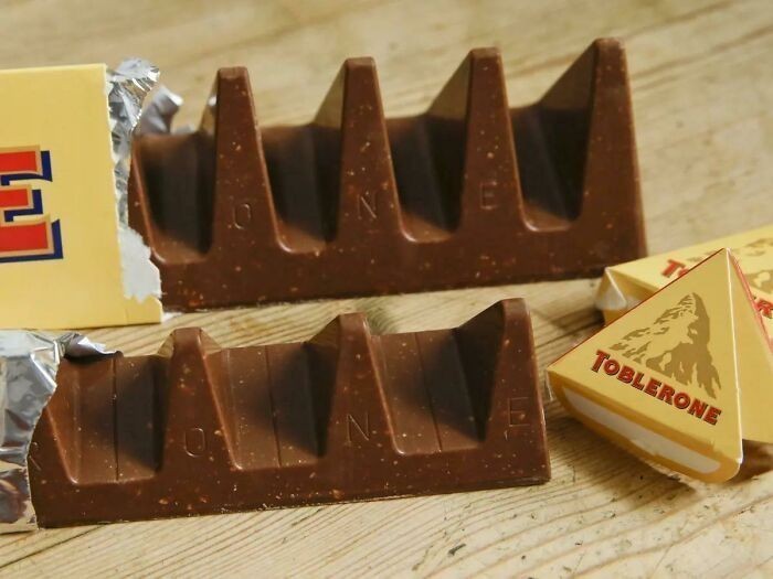 "Kurczący się Toblerone"