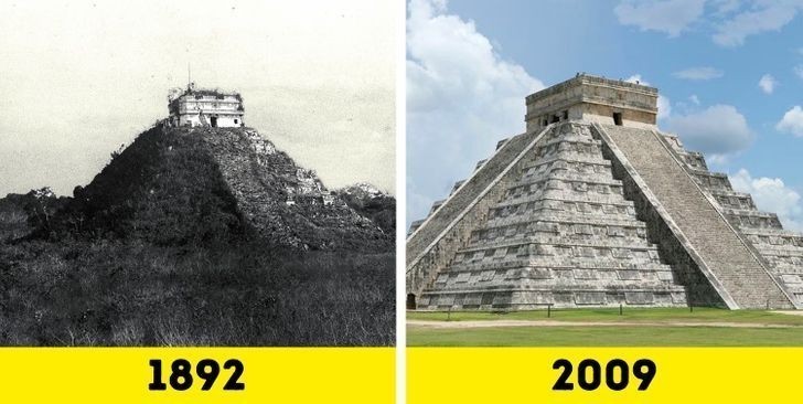 El Castillo w przeszłości i obecnie