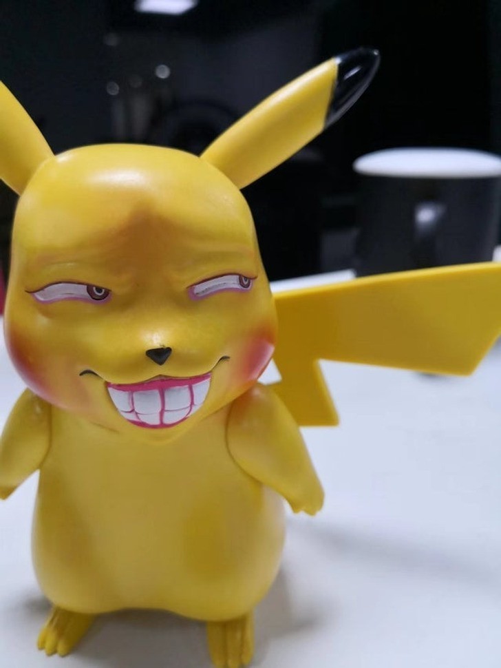 "Widzieliście kiedyś takiego Pikachu?"