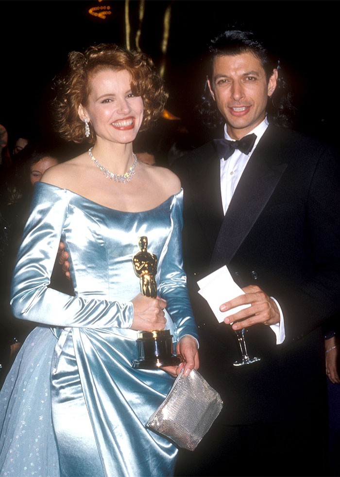 #1 Geena Davis & Jeff Goldblum