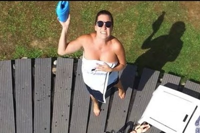 Chciał podglądać sąsiadkę przy użyciu drona! W kilka chwil stracił sprzęt za kilka tysięcy złotych!