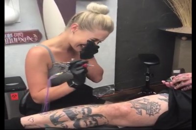 Chciała tylko zrobić tatuaż swojemu chłopakowi. Nie miała pojęcia, że tak to się skończy! 