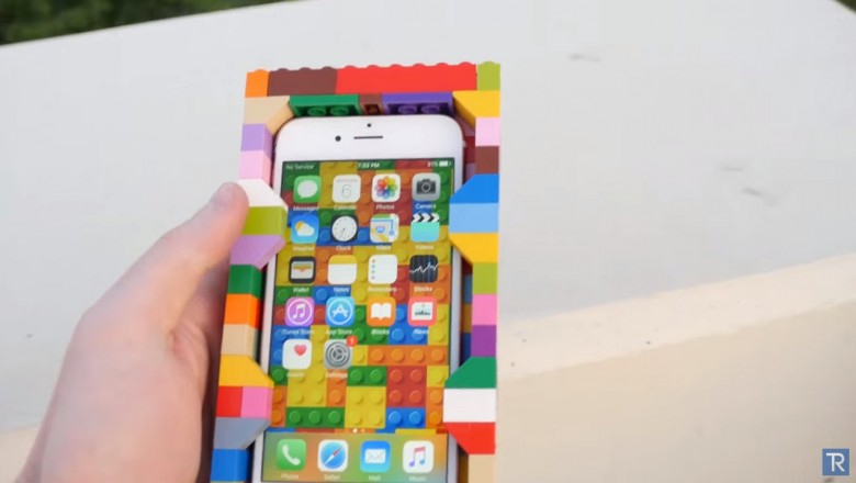 iPhone 6S zrzucany z 30 metrów w obudowie z Lego! Czyli jak zrobić porządną obudowę na tel! 