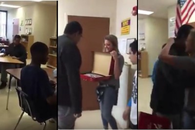 Jego reakcja chwyta za serce! Miss cheerleaderek zaprasza na szkolny bal chłopca z autyzmem! 