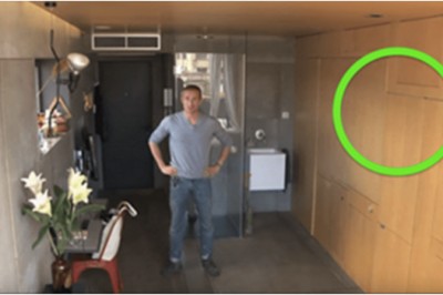 Kiedy mama widzi mieszkanie swojego syna jest przerażona! Gdy popycha tą ścianę, nie może uwierzyć!