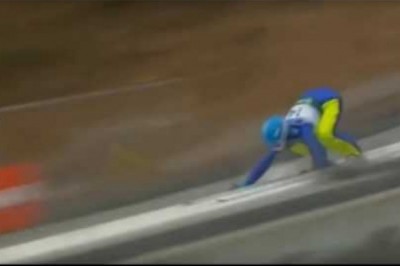 Kobiety powinny skakać na skoczni? Zobacz mocny wypadek chińskiej zawodniczki na skoczni w Słowenii!