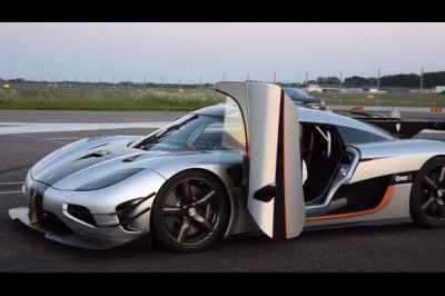 Koenigsegg One o mocy 1360 KM bije rekord przyspieszenia od 0-300km/h o prawie 4 sekundy!