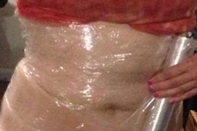 Mama nakremowała swój brzuch i owinęła folią przed snem! Gdy rano wstała rezultat był niesamowity! 