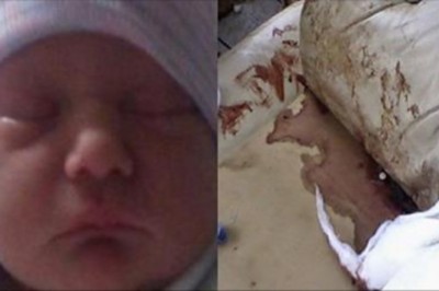 Matka zostawia niemowlaka na kanapie i na chwile spuszcza go z oczu! Nagle słyszy krzyki i widzi krew! 