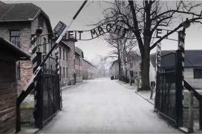 Nagranie z drona lecącego nad Auschwitz! To co uchwyciła kamera przyprawia o dreszcze! 