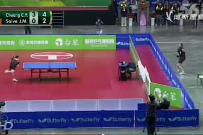 Najzabawniejszy w historii mecz ping-ponga! Warto obejrzeć całe!