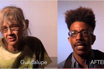 Nie ma ludzi brzydkich, tylko są biedni! Zobacz jak wyglądają bezdomni po jednym dniu w salonie SPA! 