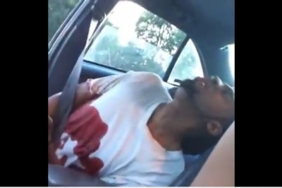 Policjant zastrzelił jej narzeczonego na oczach ich dziecka! Kobieta przeprowadziła transmisje LIVE!