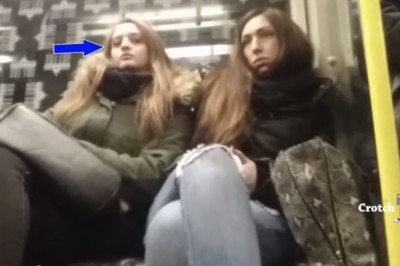 Reakcja kobiet na wielkiego penisa faceta w metrze! Czyli rozmiar ma znaczenie?