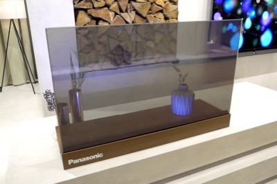 Wyobraź to sobie w swoim salonie! Panasonic zaprezentował swój przezroczysty telewizor!
