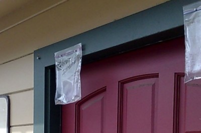 Zawsze latem sąsiad wiesza na drzwiach torebki wypełnione wodą! Teraz zrobię dokładnie to samo! 