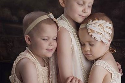 Zdjęcie 3 dziewczynek walczących z rakiem wywołało łzy! Zobacz jak wyglądają po 2 latach leczenia! 