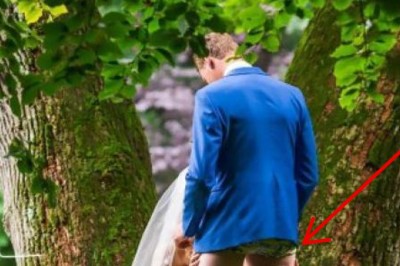 Ta ślubna fotografia zaszokowała ludzie w sieci! Genialny pomysł na pamiątkę czy straszny obciach? 