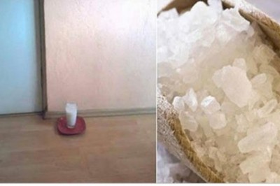 Wymieszaj w szklance wodę sól i ocet, a następnie ustaw w pokoju! Nie uwierzysz co się stanie! 