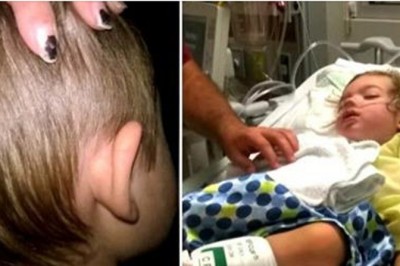 Ich trzyletni synek zachowywał się podejrzanie cicho. Kiedy odkryli co się stało, ogarnęło ich przerażenie