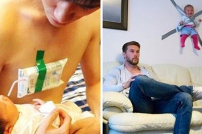 14 sytuacji które udowadniają, że prawdziwy tata zawsze da radę! Nawet zniesie  pedicure!