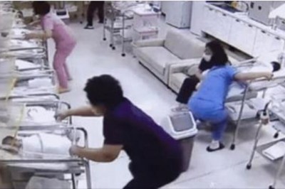 Pielęgniarki miały chwilę, żeby uratować wszystkie noworodki! Musiały działać błyskawicznie! 