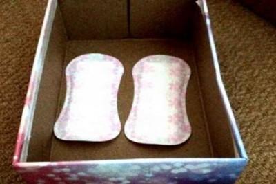 Mama w pudełku po butach małej córki znalazła podpaski! Wyjaśnienie dziewczynki rozbawiło mnie do łez!