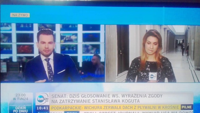 To się nagadała! Wtopa reporterki TVN24 podczas wejścia na żywo :D