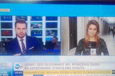 To się nagadała! Wtopa reporterki TVN24 podczas wejścia na żywo :D