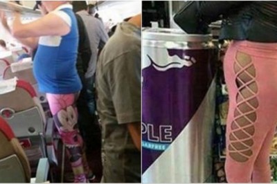 15 przerażających pomysłów na noszenie leginsów! Ci ludzie nie powinni robić tego nigdy więcej! 