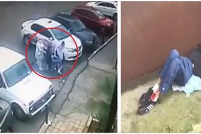 Dwie pielęgniarki bez skrupułów wyrzucają rannego pacjenta na ulicę! Wszystko uchwycił monitoring! 