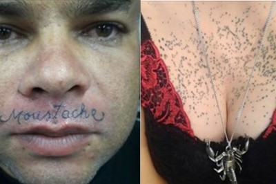 Te tatuaże przyciągają wzrok swoją oryginalnością! Jednak chyba nie o taki efekt chodziło ich posiadaczom! 
