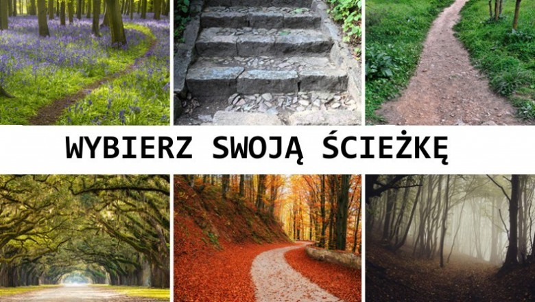 Wybierz jedną z tych dróg i dowiedz się sporo o swojej osobowości i co przyniesie przyszłość!