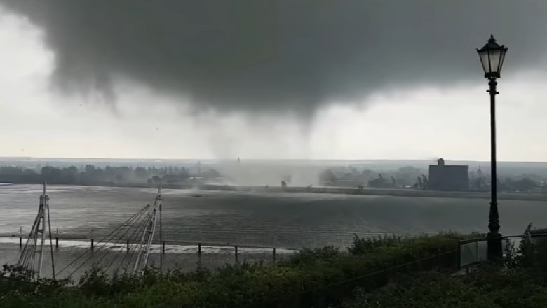 Nad Płockiem przeszła ogromna trąba powietrzna! Będzie jeszcze gorzej!